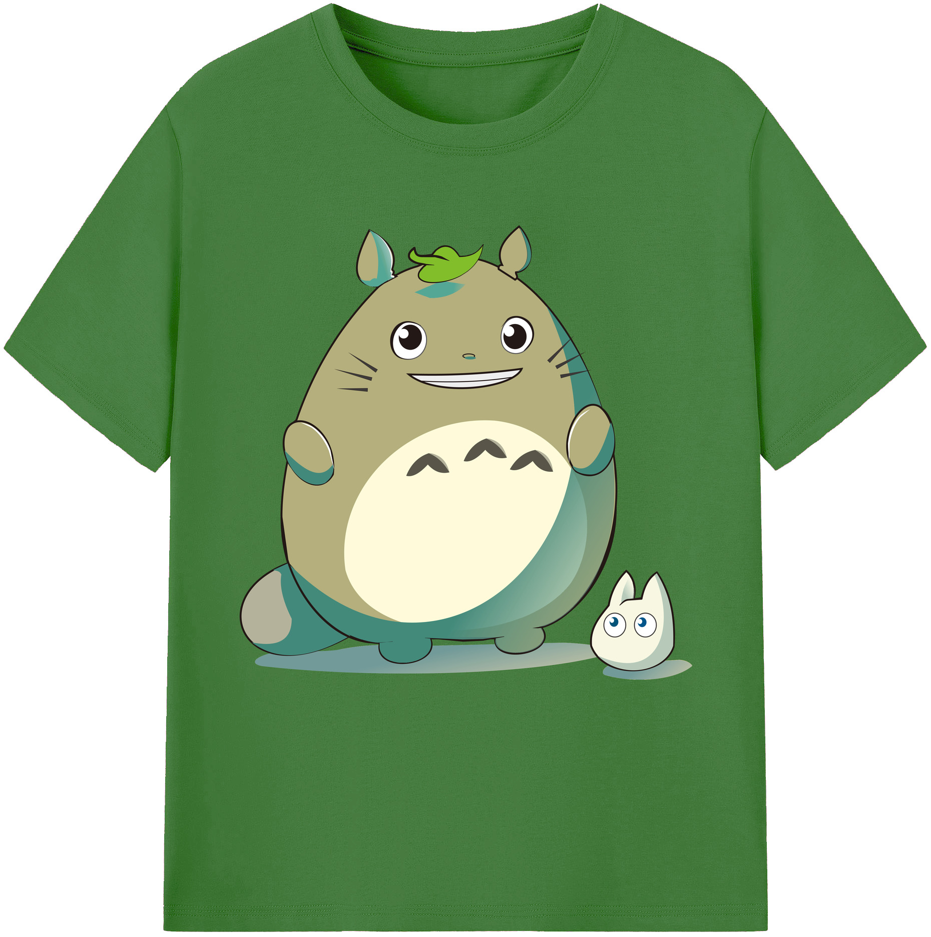 （画像用） となりのトトロ 草壁メイ 草壁サツキ My Neighbor Totoro Satsuki Kusakabe Mei Kusakabe レディースカジュアルプリントTシャツ（綿100％）